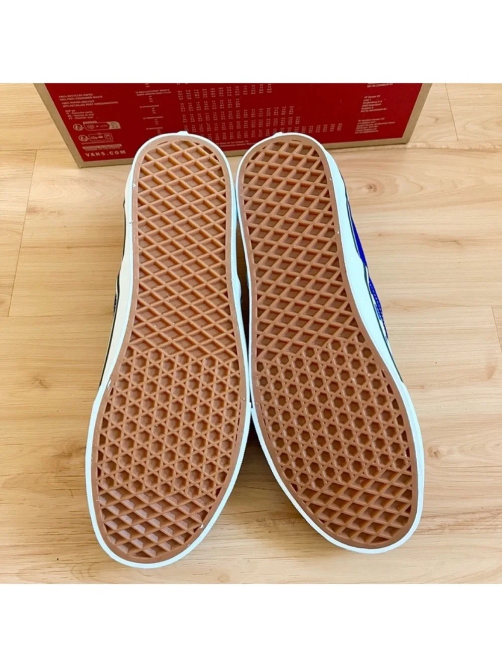 Vans Classic Slip-On 'Checkerboard - Beacon Blue' Women 13.0 US Mens 11.5 US